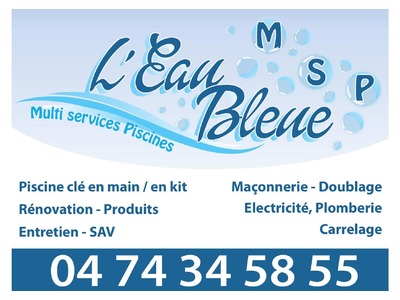 EAU BLEUE